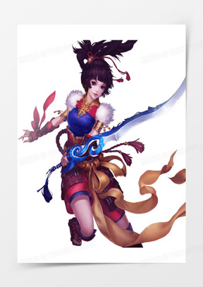 古风仙侠武侠秀气少女游戏人物