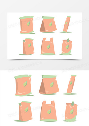 好看的包装袋图片大全_各种包装袋图片矢量图下载_熊猫办公