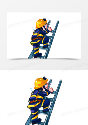 梯子卡通图片素材