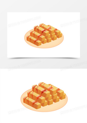 红糖糍粑图片高清海报下载_爆浆红糖糍粑图片真实设计素材_熊猫办公