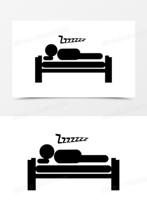 床上睡觉图片素材