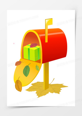 绿色邮筒图片高清大图