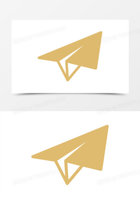 纸飞机矢量图素材