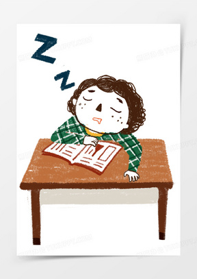 上课睡觉的学生