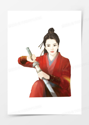 女侠图片素材