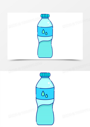 矿泉水卡通图片素材