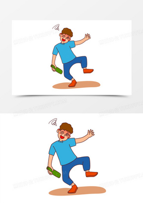 醉了图片表情图片卡通可爱版下载_醉了图片表情图片带字大全_熊猫办公