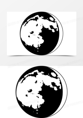 月亮图标符号大全图片高清