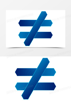 不等于符号图片素材