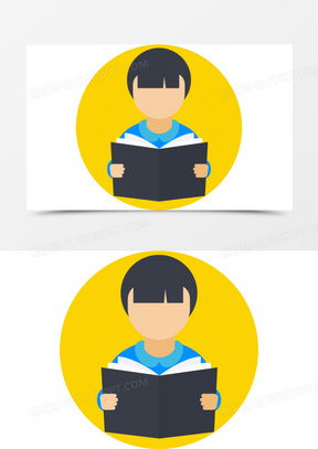 211322世界读书日卡通阅读简约背景1327复习阅读人物元素281开灯阅读