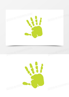 手掌印画图片大全创意