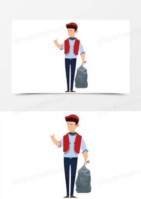 捡垃圾图片搞笑表情包大全_熊猫办公