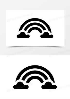 阳光彩虹图片素材