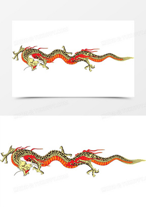 彩色斑点纹凶煞长龙