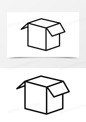 打开盒子图标