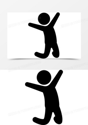 跳的人图标