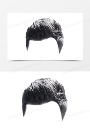 干练帅气男士证件照发型免抠元素1310男士发型素材20男士半身头像100