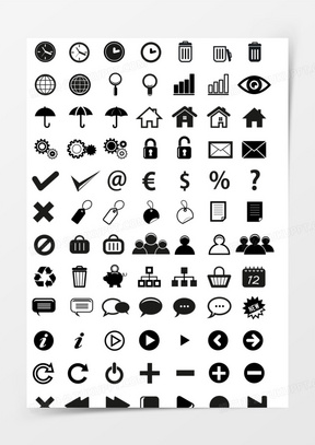 购物车小图标图片素材