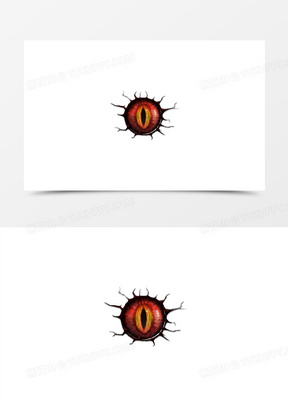 红色竖瞳恶魔眼睛游戏