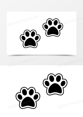 狗爪印图标