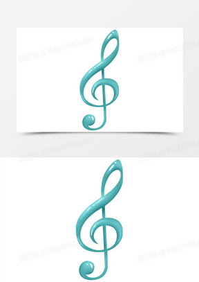 高音符号图片素材