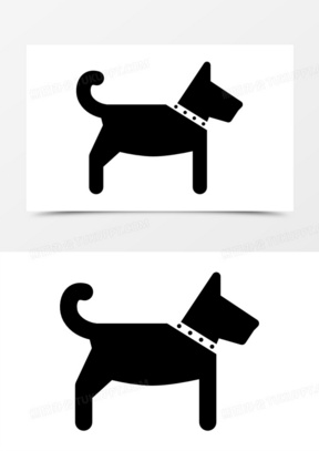 狗的侧面图标90柱内的男性人体剪影在侧视图图标60蝴蝶的侧面形状图标