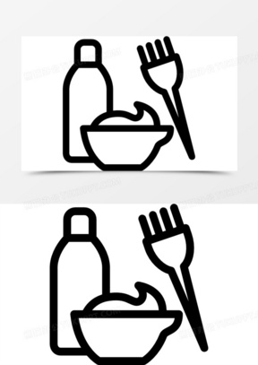 染发剂图标
