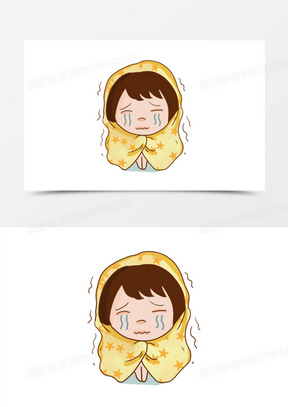 怕冷图片素材