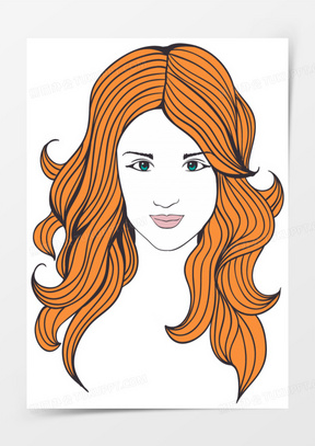 发型模特40女性发型模特30卡通发型模特00手绘发型模特10卡通发型模特