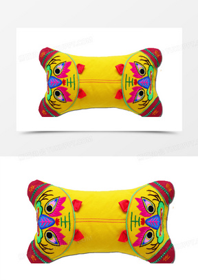 民间纯手工虎头枕头