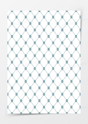 绿色带花纹网格底纹矢量图