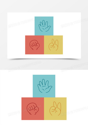 剪刀石头布图片可爱头像