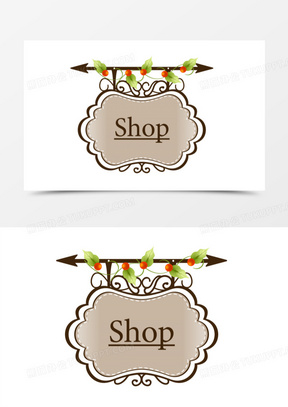 欧式 门牌00粉色门牌素材10简约多彩酒店房间门牌矢量图20动物门牌00