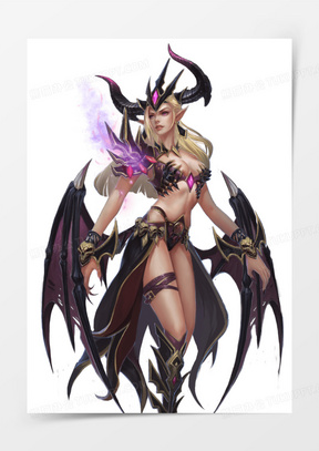 魔幻玄幻女恶魔人物