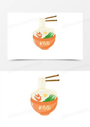 长寿面图片素材