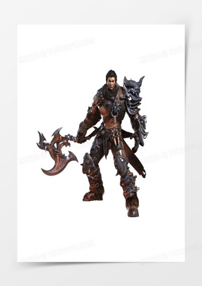 古风玄幻奇幻铠甲战士