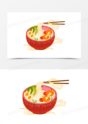 长寿面图片素材