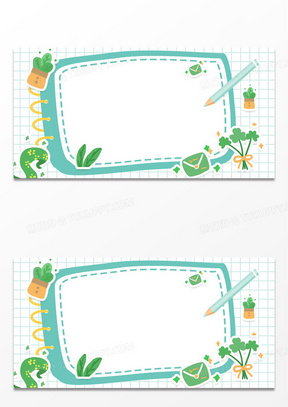 简约背景框图片素材