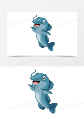 肥鲶鱼图片卡通头像