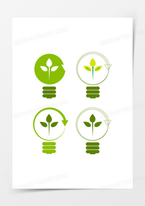 节能环保设计作品_绿色节能环保标志图片下载_熊猫办公