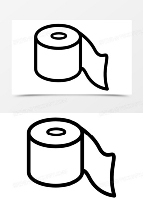 卷纸图标图片素材