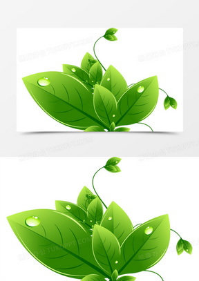 矢量1703卡通清新草地草丛花121矢量长着小花的草丛20卡通清新草地