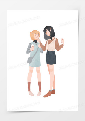 好闺蜜素材_好闺蜜图片_好闺蜜素材图片下载_熊猫办公