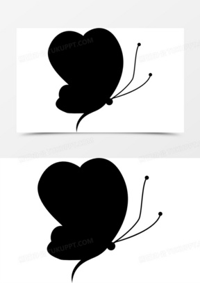 蝴蝶侧视图向右大额的翅膀图标