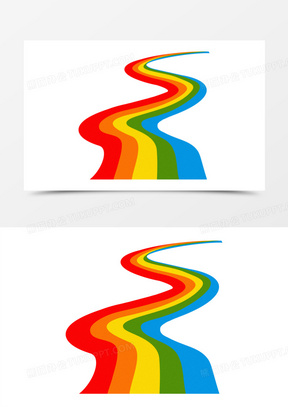 素材141卡通手绘蜡笔彩虹报道装饰元素110彩虹跑道装饰元素182卡通彩