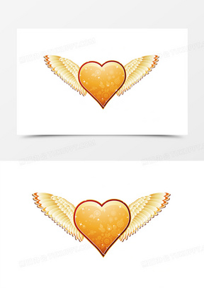 爱心天使翅膀