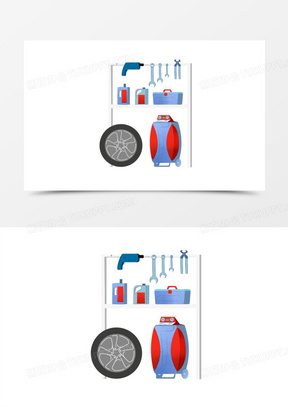 修车工具卡通图片图片