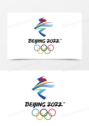 北京冬奥标志贴纸图片
