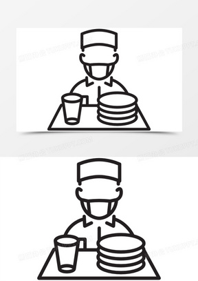 办公室文员图标