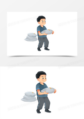 货物搬运图片素材